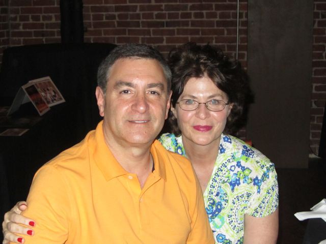 Maureen Schakett and her husband at the Bricktown Reunion